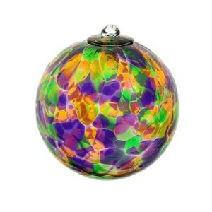4" New Hand-Blown Tuscany Friendship Glass Ball